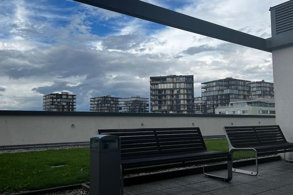 Residence Garden Tower - Zimni Zahrada Prag Dış mekan fotoğraf